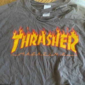 Thrasher junior women’s crop top size large
